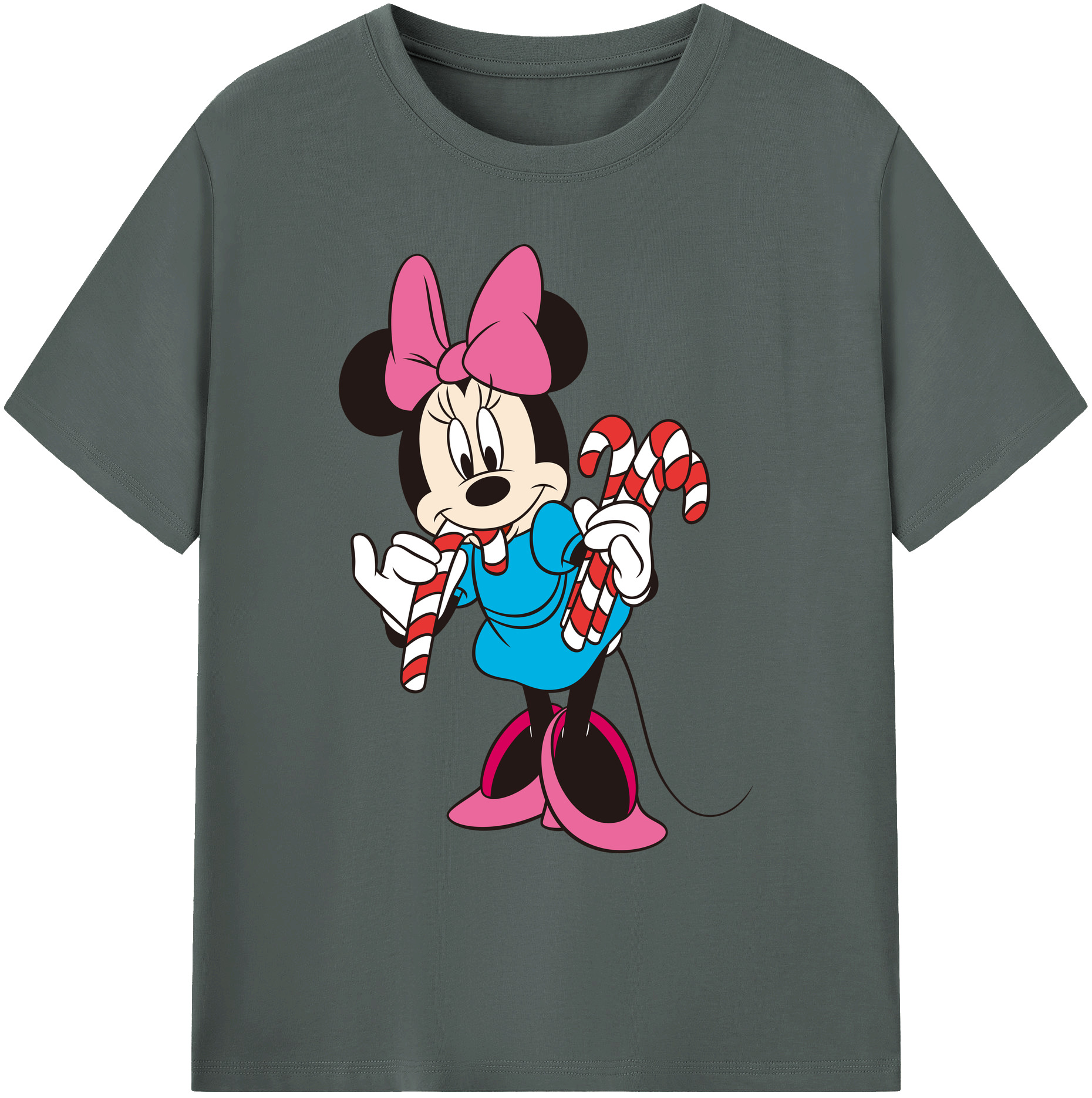 ミッキーマウス Mickey Mouse 綿100％ メンズ半袖Tシャツ｜肌触りやわらか＆通気性